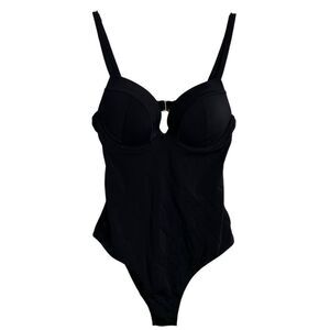 Victoria’s Secret Womens Push Up One Piece Swimsuit XS Black Adjustable Strap